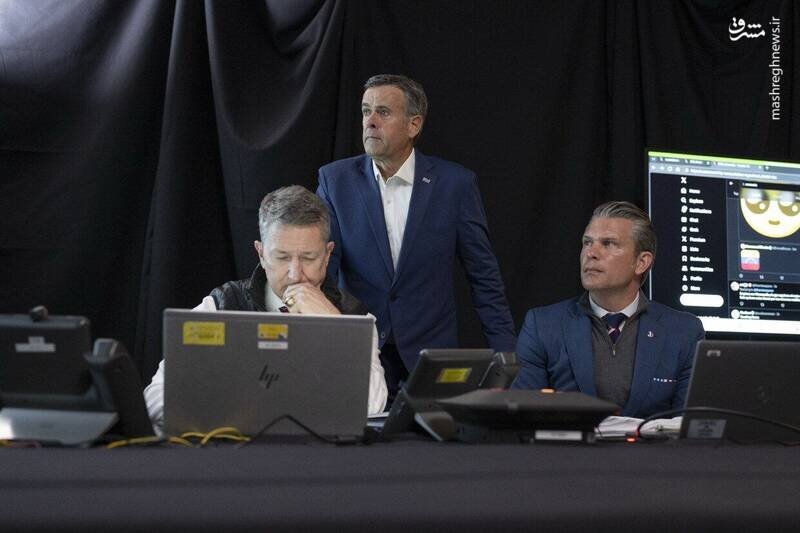 ترامپ در حال تماشای عملیات دستگیری مادورو | تصاویر