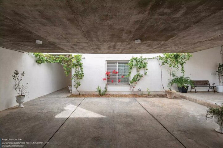 خانه ای با معماری متفاوت در ماهشهر