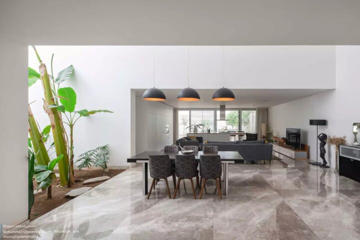 خانه ای با معماری متفاوت در ماهشهر