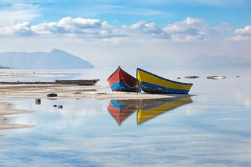 تصاویر خوشحال کننده از دریاچه ارومیه؛ امید به چشم ایران بازگشت