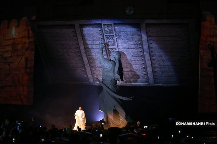 رونمایی از نماد فاتح خیبر در قلب تهران۲