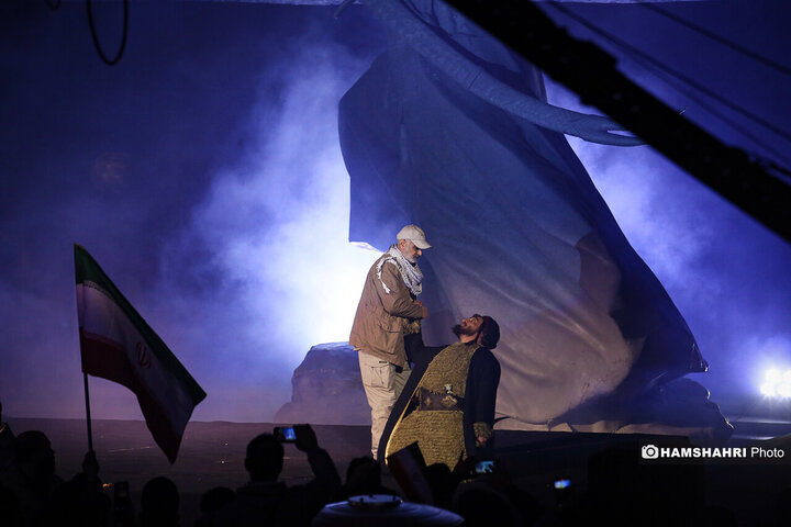 رونمایی از نماد فاتح خیبر در قلب تهران۲
