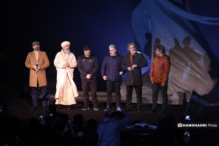 رونمایی از نماد فاتح خیبر در قلب تهران۲