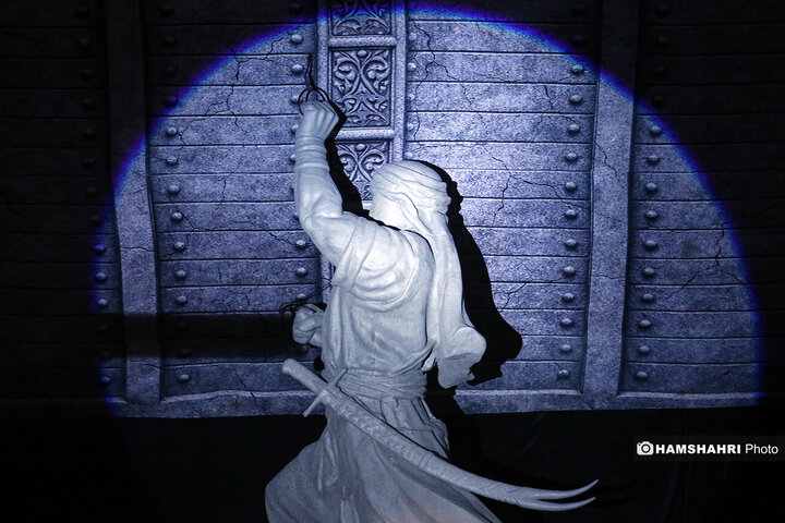 رونمایی از نماد فاتح خیبر در قلب تهران۲