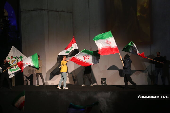 رونمایی از نماد فاتح خیبر در قلب تهران۲