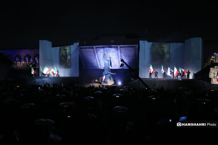 رونمایی از نماد فاتح خیبر در قلب تهران۲