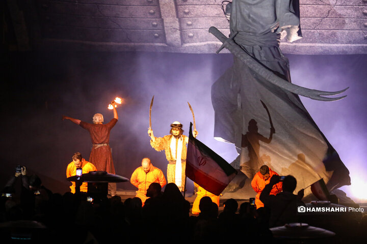 رونمایی از نماد فاتح خیبر در قلب تهران۲