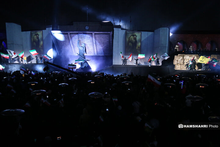 رونمایی از نماد فاتح خیبر در قلب تهران-۳