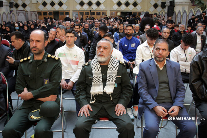 سالگرد شهادت سپهبد سلیمانی در وزارت ورزش و جوانان