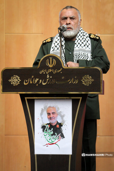 سالگرد شهادت سپهبد سلیمانی در وزارت ورزش و جوانان