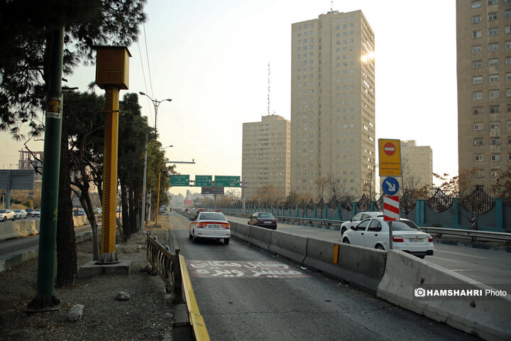 آغاز اچ او وی در بزرگراه چمران