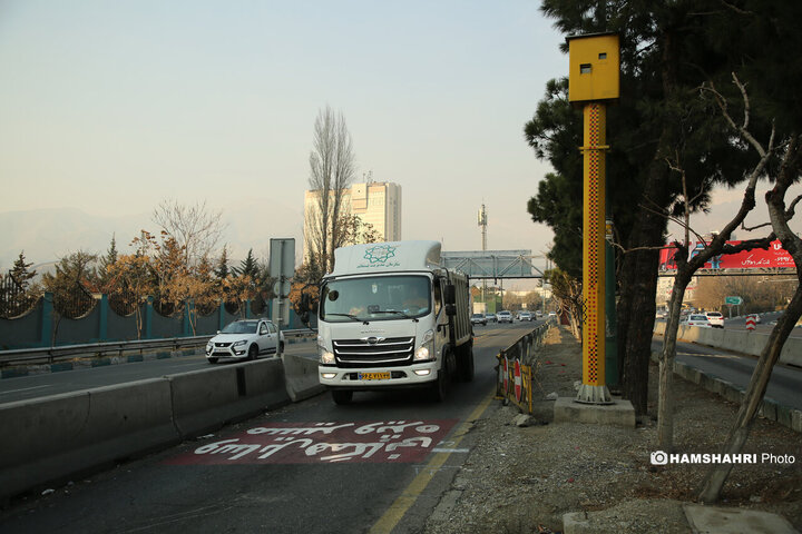 آغاز اچ او وی در بزرگراه چمران