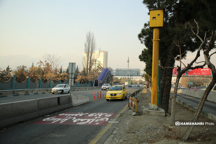 آغاز اچ او وی در بزرگراه چمران