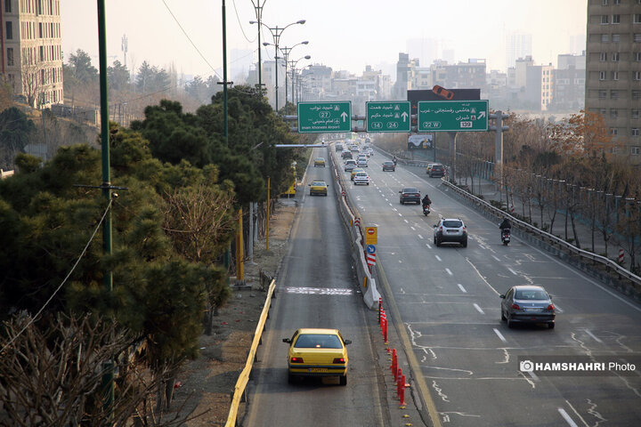 آغاز اچ او وی در بزرگراه چمران