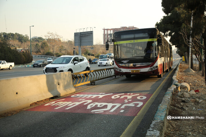 آغاز اچ او وی در بزرگراه چمران