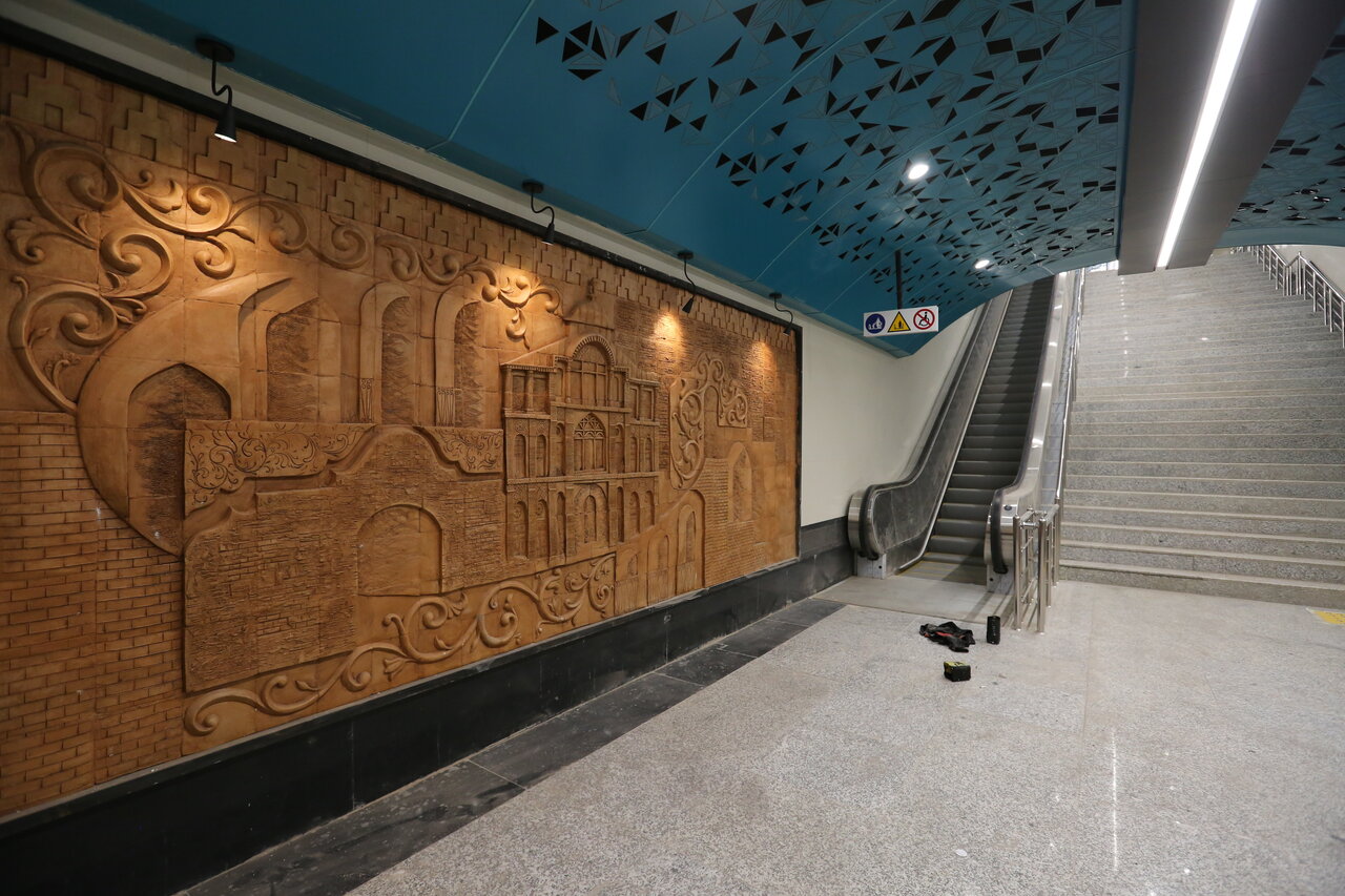 ایستگاه سرباز دی ماه افتتاح میشود