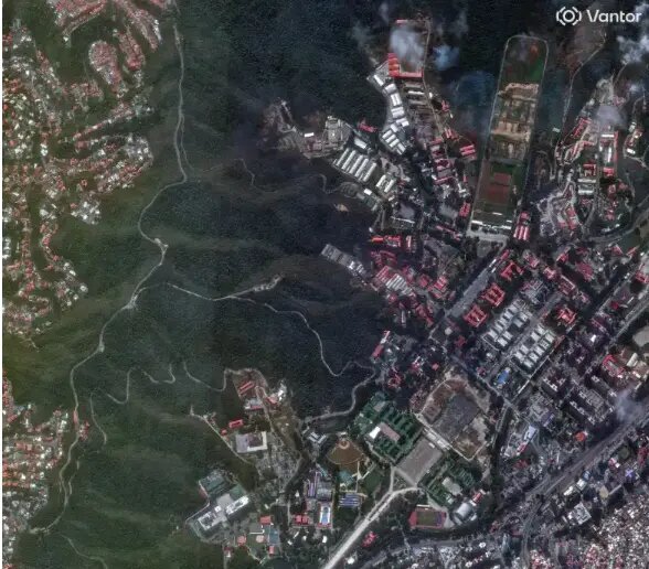 تصاویر ماهواره‌ای از ویرانی پایگاه‌های نظامی ونزوئلا پس از حمله آمریکا