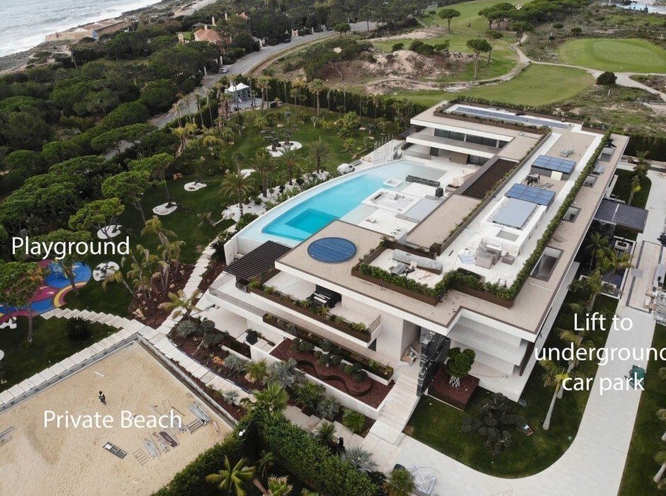 برنامه فوق لاکچری رونالدو برای دوران بازنشستگی | تصاویر