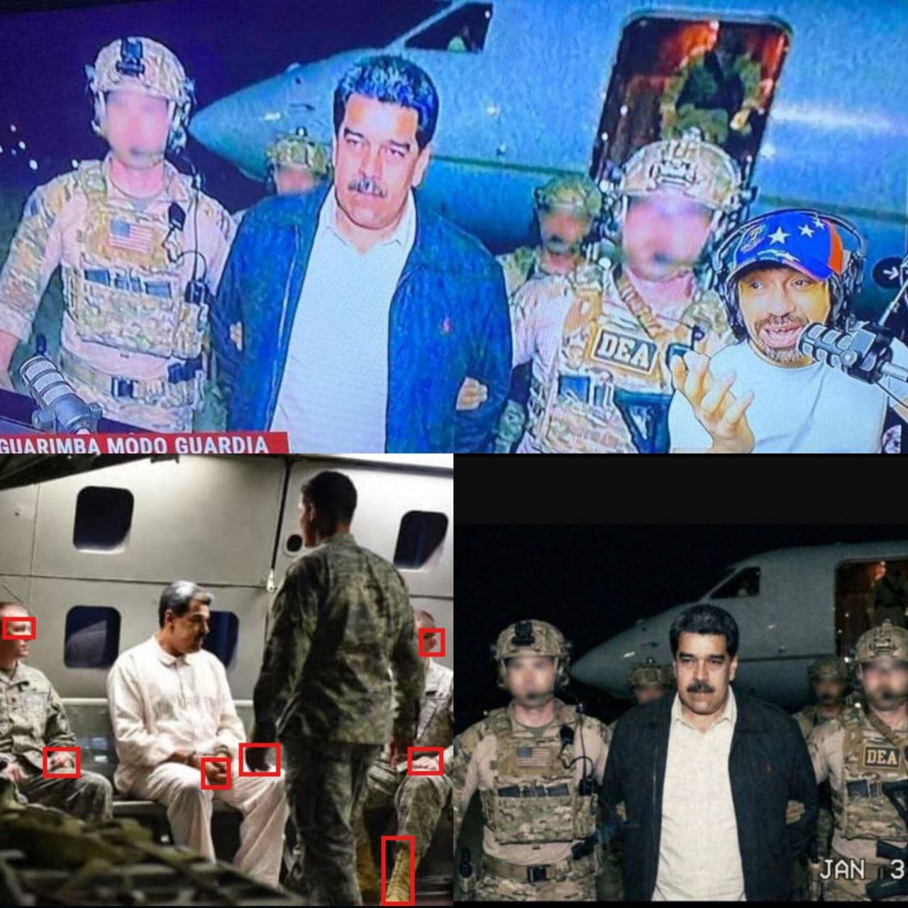 تصاویر جعلی از مادورو که میلیون‌ها نفر را فریب داد