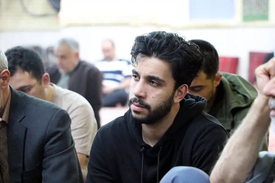 کاظم صدیقی در مراسم اعتکاف | تصاویر