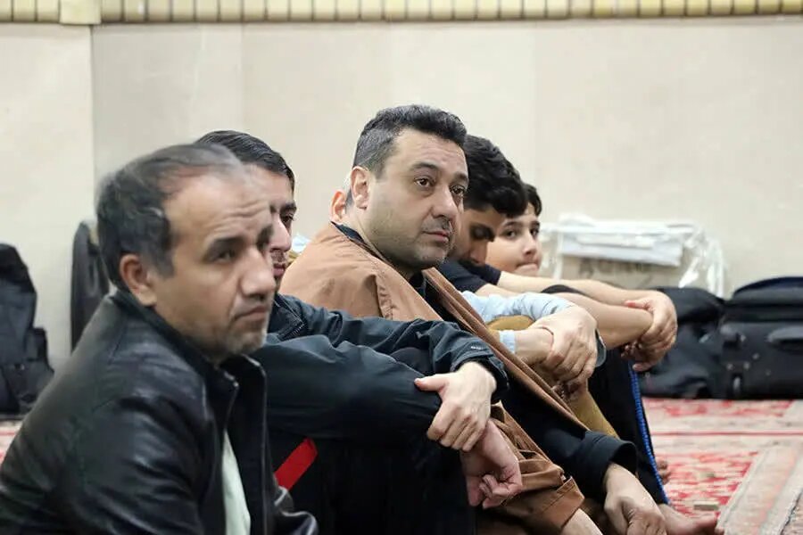 کاظم صدیقی در مراسم اعتکاف | تصاویر