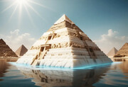 راز هرم شناور؛ معمایی که موجب شگفتی باستان‌شناسان شد! | عکس