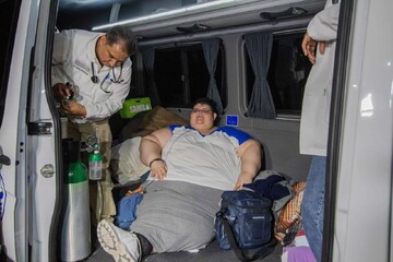 درگذشت چاق‌ترین مرد جهان با ۵۹۰ کیلوگرم + عکس | برای جابجایی او به ۸ فرد قوی‌هیکل نیاز بود