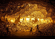 سفر به دنیای شگفت‌انگیز کاغذ و نور! + عکس