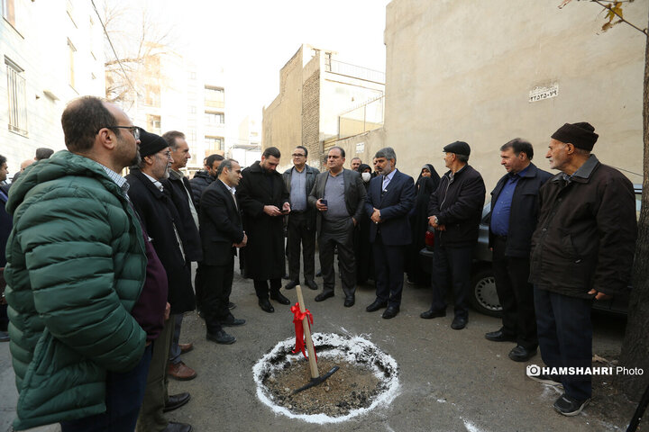 کلنگ زنی تجمیع ۲۰ پلاک فرسوده در منطقه۴ تهران