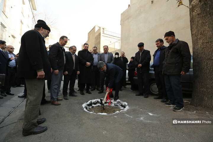 کلنگ زنی تجمیع ۲۰ پلاک فرسوده در منطقه۴ تهران