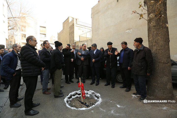 کلنگ زنی تجمیع ۲۰ پلاک فرسوده در منطقه۴ تهران
