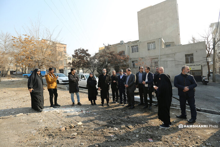 کلنگ زنی تجمیع ۲۰ پلاک فرسوده در منطقه۴ تهران