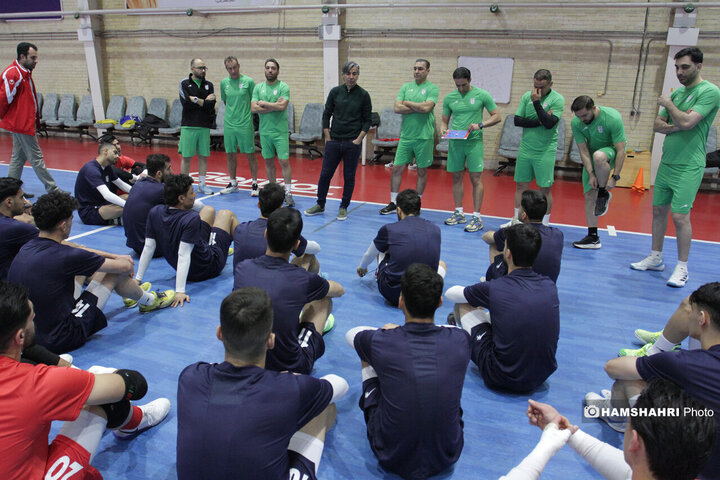 تمرین تیم ملی فوتسال؛ آماده سازی برای جام ملتهای آسیا  ۲۰۲۶ اندونزی