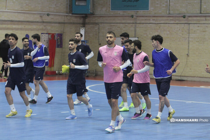 تمرین تیم ملی فوتسال| آماده سازی برای جام ملتهای آسیا  2026 اندونزی