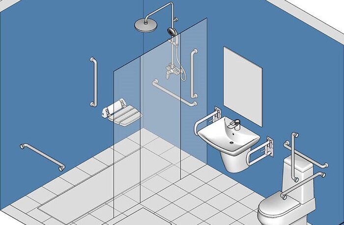 چطور سرویس بهداشتی و حمام را برای سالمندان مناسب سازی کنیم؟
