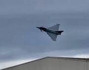 تیک آف دیوانه‌وار جنگنده از باند فرودگاه؛ صدای جنگنده در لحظه برخاستن را بشنوید