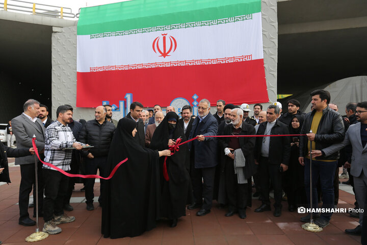 یکصد و نود و نهمین پویش امید و افتخار در غالب بهره‌برداری از چهار پروژه عمرانی در غرب تهران
