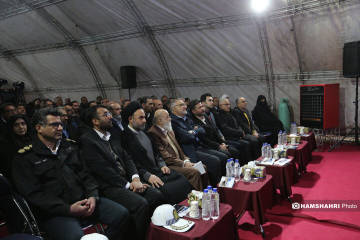 یکصد و نود و نهمین پویش امید و افتخار در غالب بهره‌برداری از چهار پروژه عمرانی در غرب تهران