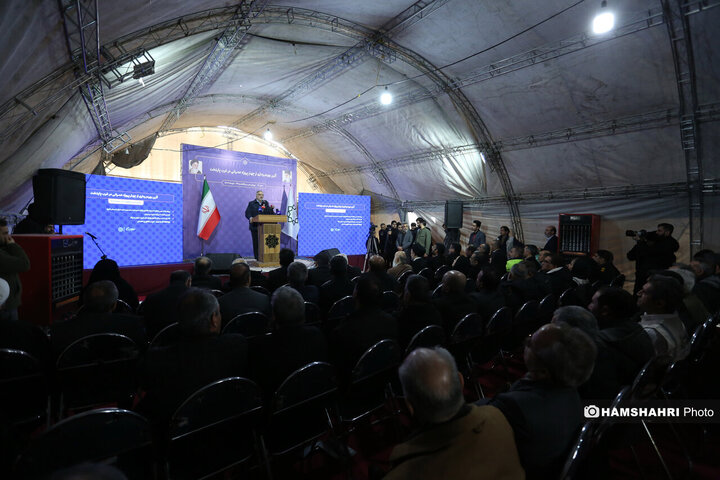 یکصد و نود و نهمین پویش امید و افتخار در غالب بهره‌برداری از چهار پروژه عمرانی در غرب تهران