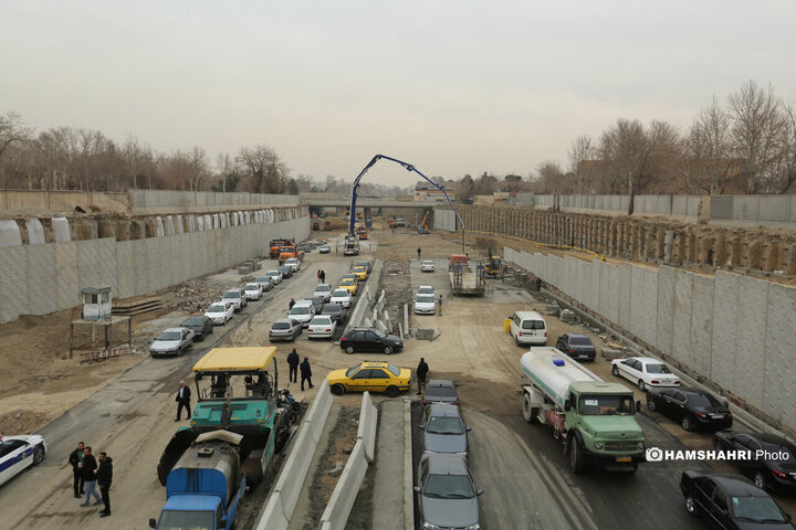 یکصد و نود و نهمین پویش امید و افتخار در غالب بهره‌برداری از چهار پروژه عمرانی در غرب تهران