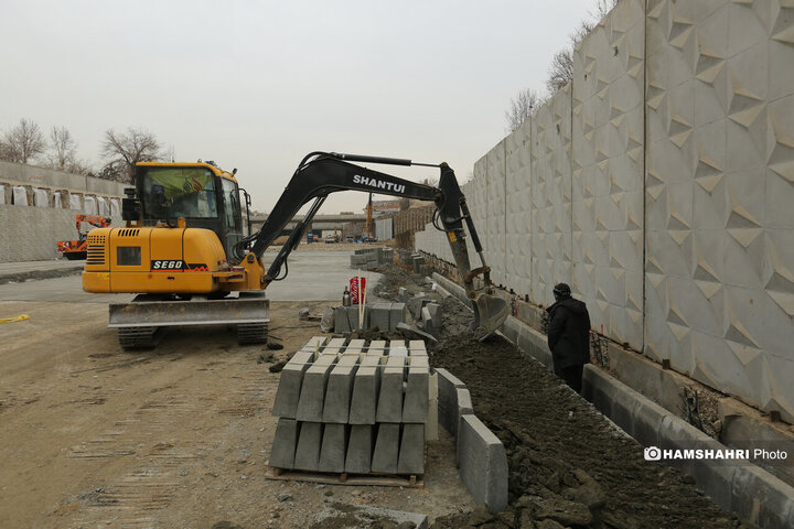 یکصد و نود و نهمین پویش امید و افتخار در غالب بهره‌برداری از چهار پروژه عمرانی در غرب تهران