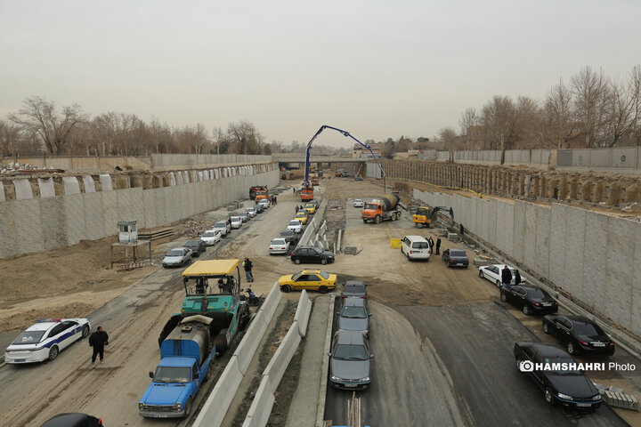یکصد و نود و نهمین پویش امید و افتخار در غالب بهره‌برداری از چهار پروژه عمرانی در غرب تهران