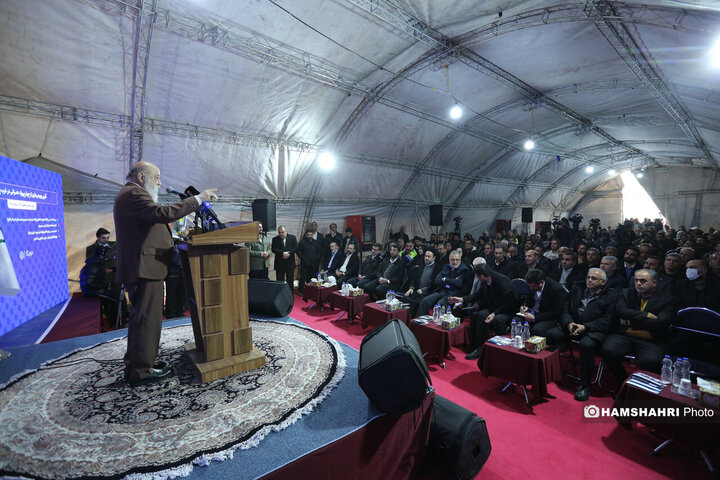 یکصد و نود و نهمین پویش امید و افتخار در غالب بهره‌برداری از چهار پروژه عمرانی در غرب تهران