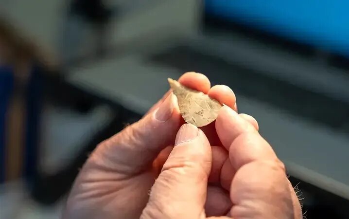 کشف بقایای روستای ۸۰۰ ساله هنگام ساخت نیروگاه | عکس