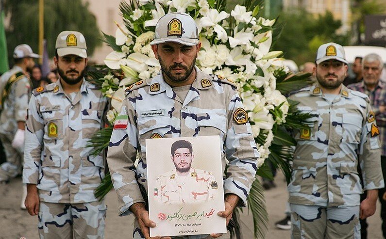 خداحافظی باشکوه با مدافعان شهر