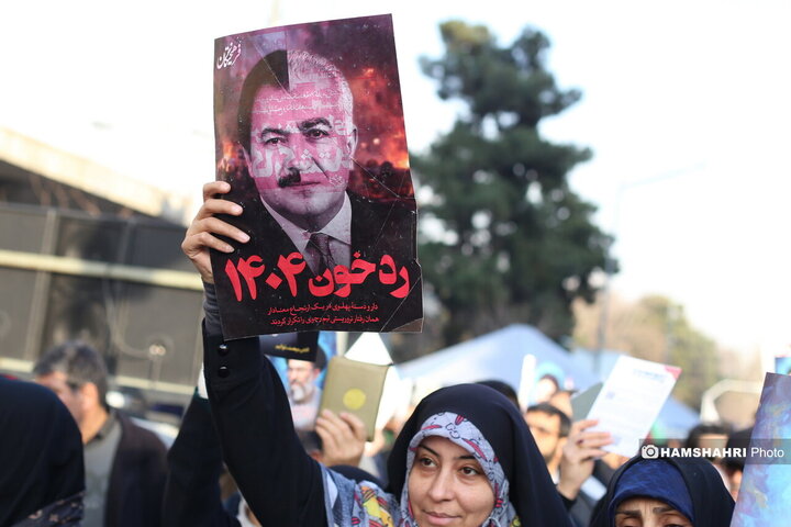 تجمع عظیم ملت یکپارچه ایران علیه آشوبگران