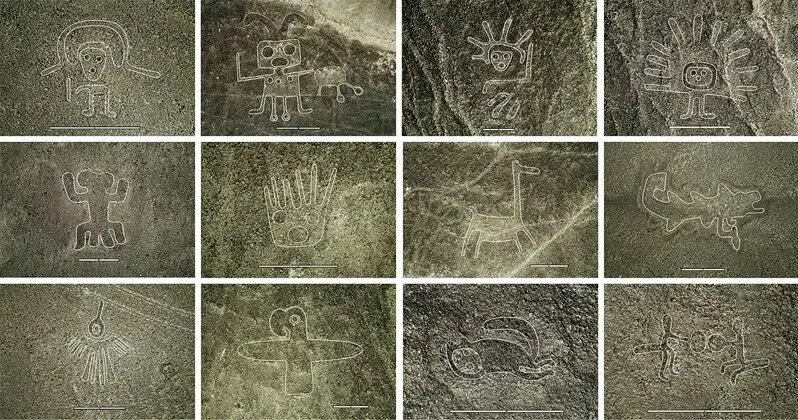 کشف نقاشی‌های عظیم بیابانی با هوش مصنوعی | عکس