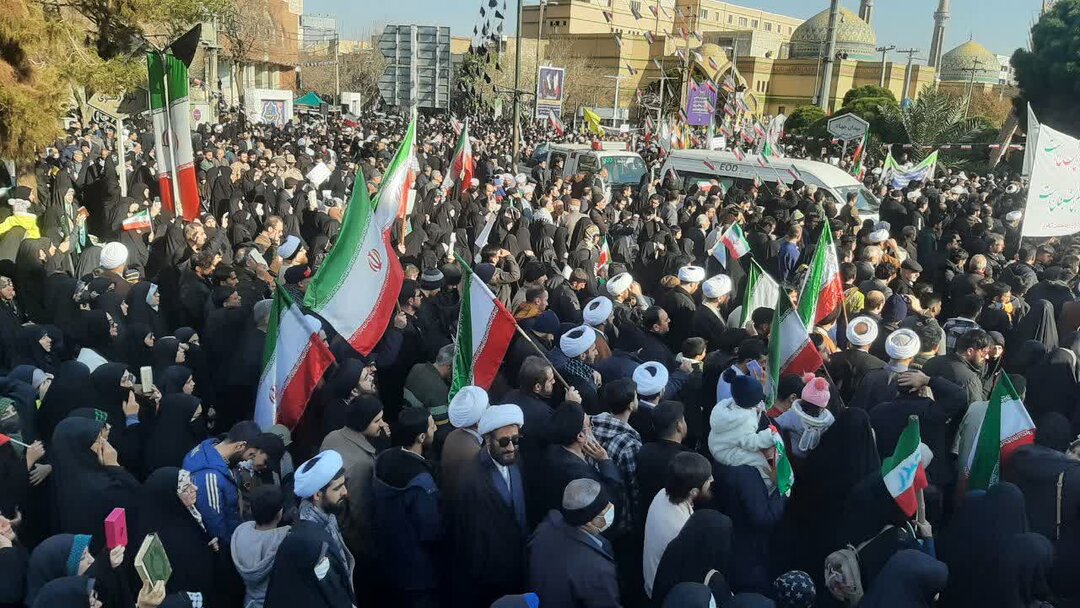 خروش عظیم و تاریخی مردم قم علیه مزدوران تروریست رژیم صهیونی و آمریکا | تصاویر