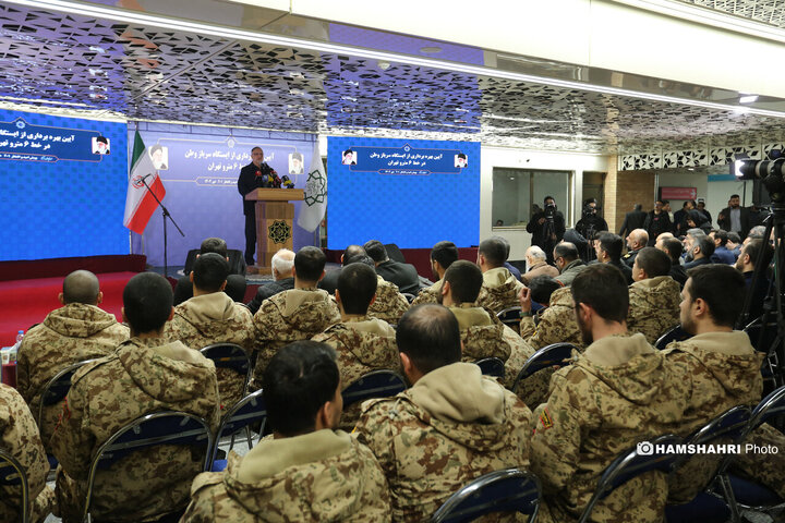 آیین بهره برداری از ایستگاه مترو سرباز وطن