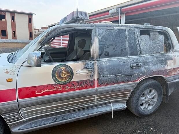 تخریب هلال احمر